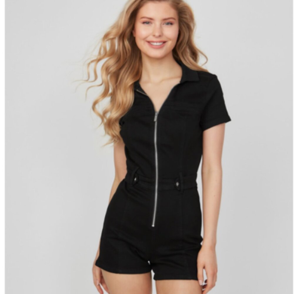 Guess Tinsley Denim Romper